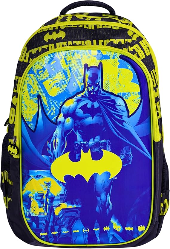 Warner Bros Batman School Bag 18", Ergonomic Backpack Lightweight, Durable - Al Kabayel Discount CentreWarner Bros Batman School Bag 18", Ergonomic Backpack Lightweight, DurableSchool BagsWARNER BROSAl Kabayel Discount Centre