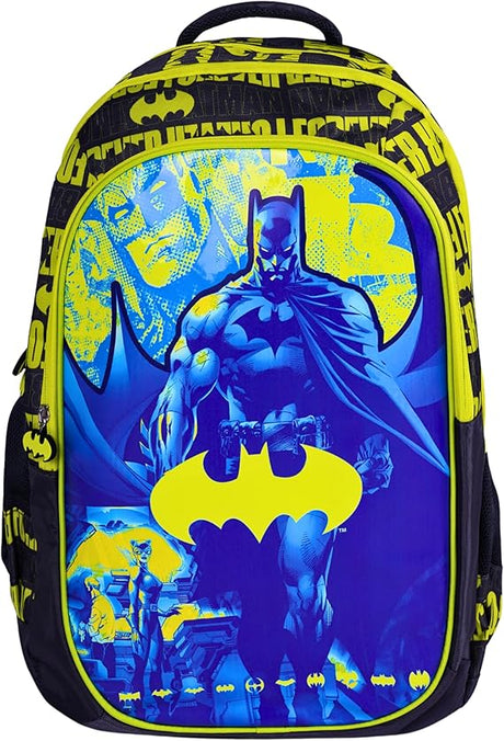 Warner Bros Batman School Bag 18", Ergonomic Backpack Lightweight, Durable - Al Kabayel Discount CentreWarner Bros Batman School Bag 18", Ergonomic Backpack Lightweight, DurableSchool BagsWARNER BROSAl Kabayel Discount Centre