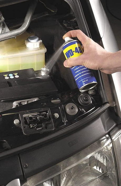WD - 40 Multi - Use Spray Aerosol Can All - Purpose Lubricant, Cleans Rust, for Home & Workshop Use - 200ml - Al Kabayel Discount CentreWD - 40 Multi - Use Spray Aerosol Can All - Purpose Lubricant, Cleans Rust, for Home & Workshop Use - 200mlAutomotiveWD - 42Al Kabayel Discount Centre