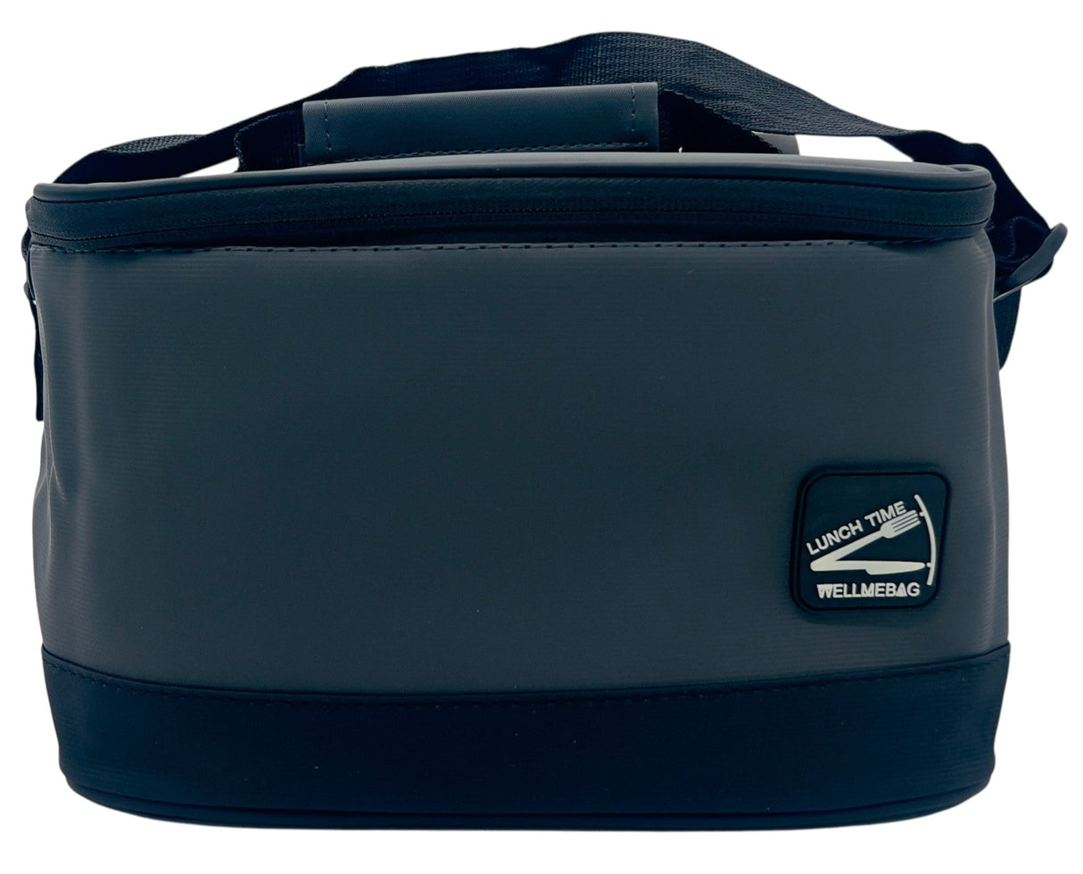 Wellmebag Lunch Box Bag 25cm*17cm*17cm, Black/Grey - Al Kabayel Discount CentreWellmebag Lunch Box Bag 25cm*17cm*17cm, Black/GreyLunch BagWELLMEBAGAl Kabayel Discount Centre