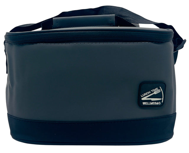 Wellmebag Lunch Box Bag 25cm*17cm*17cm, Black/Grey - Al Kabayel Discount CentreWellmebag Lunch Box Bag 25cm*17cm*17cm, Black/GreyLunch BagWELLMEBAGAl Kabayel Discount Centre