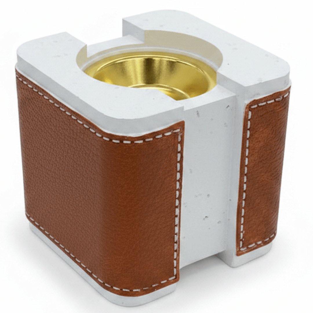 White & Brown Chalk Incense Burner | Square Mabkhara | 10×10 cm - Al Kabayel Discount CentreWhite & Brown Chalk Incense Burner | Square Mabkhara | 10×10 cmIncense burnerAKDCAl Kabayel Discount Centre