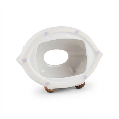 White & Brown Smiling Cloud Ceramic Napkin Holder – 23×15 cm - Al Kabayel Discount CentreWhite & Brown Smiling Cloud Ceramic Napkin Holder – 23×15 cmNapkin Holders & Tissue BoxAKDCAl Kabayel Discount Centre