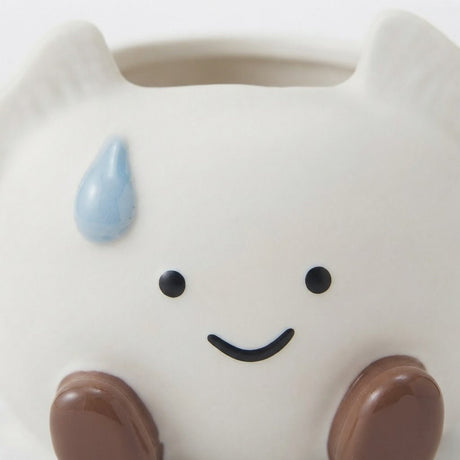 White & Brown Smiling Cloud Ceramic Napkin Holder – 23×15 cm - Al Kabayel Discount CentreWhite & Brown Smiling Cloud Ceramic Napkin Holder – 23×15 cmNapkin Holders & Tissue BoxAKDCAl Kabayel Discount Centre