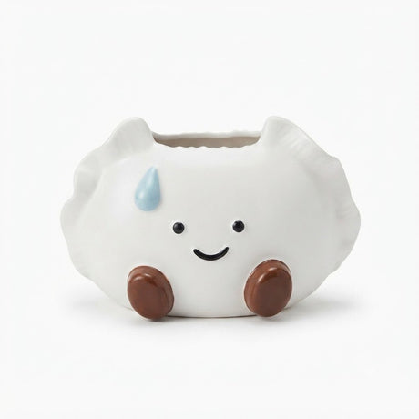 White & Brown Smiling Cloud Ceramic Napkin Holder – 23×15 cm - Al Kabayel Discount CentreWhite & Brown Smiling Cloud Ceramic Napkin Holder – 23×15 cmNapkin Holders & Tissue BoxAKDCAl Kabayel Discount Centre