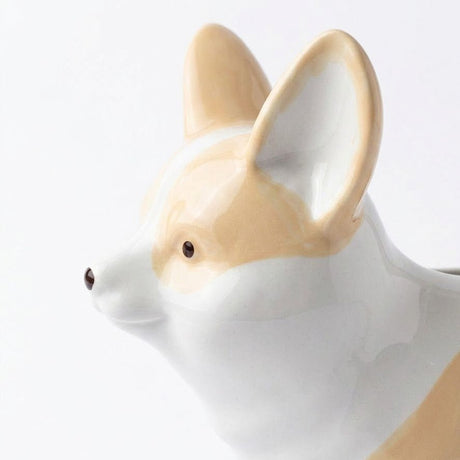 White & Caramel Corgi Dog Ceramic Napkin Holder – 23 × 12 cm - Al Kabayel Discount CentreWhite & Caramel Corgi Dog Ceramic Napkin Holder – 23 × 12 cmNapkin Holders & Tissue BoxAKDCAl Kabayel Discount Centre