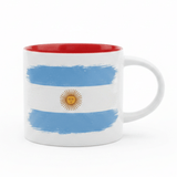 White Ceramic Coffee Mug 350ml – Brushstroke Design with Red Interior | Tea & Coffee Cup | Football World Cup Theme | - Al Kabayel Discount CentreWhite Ceramic Coffee Mug 350ml – Brushstroke Design with Red Interior | Tea & Coffee Cup | Football World Cup Theme |MugsAKDCAl Kabayel Discount Centre