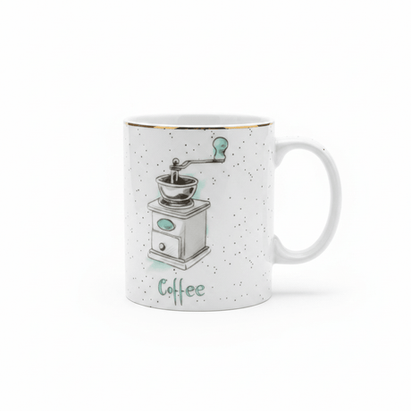 White Ceramic Coffee Mug 350ml - Al Kabayel Discount CentreWhite Ceramic Coffee Mug 350mlMugsAKDCAl Kabayel Discount Centre