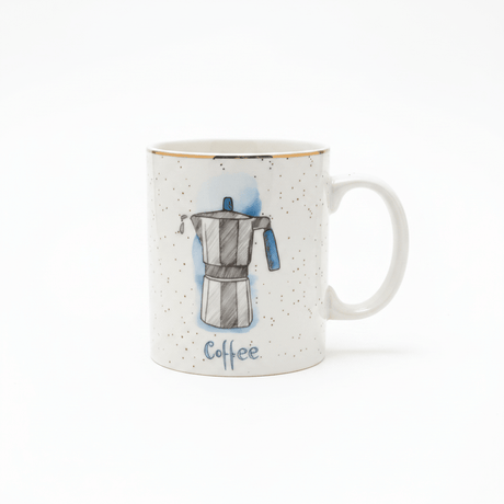 White Ceramic Coffee Mug - 350ml - Al Kabayel Discount CentreWhite Ceramic Coffee Mug - 350mlMugsAKDCAl Kabayel Discount Centre