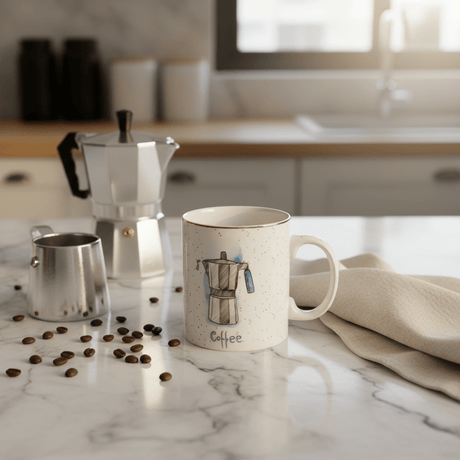 White Ceramic Coffee Mug - 350ml - Al Kabayel Discount CentreWhite Ceramic Coffee Mug - 350mlMugsAKDCAl Kabayel Discount Centre