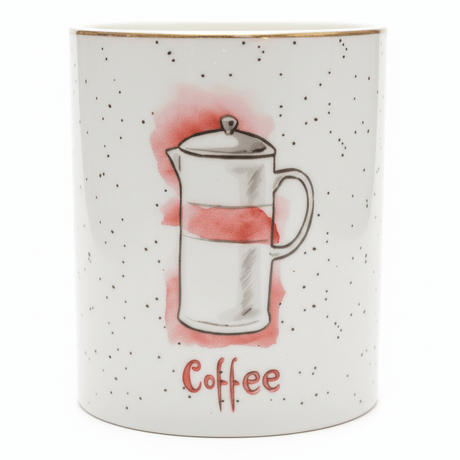 White Ceramic Coffee Mug - 350ml - Al Kabayel Discount CentreWhite Ceramic Coffee Mug - 350mlMugsAKDCAl Kabayel Discount Centre