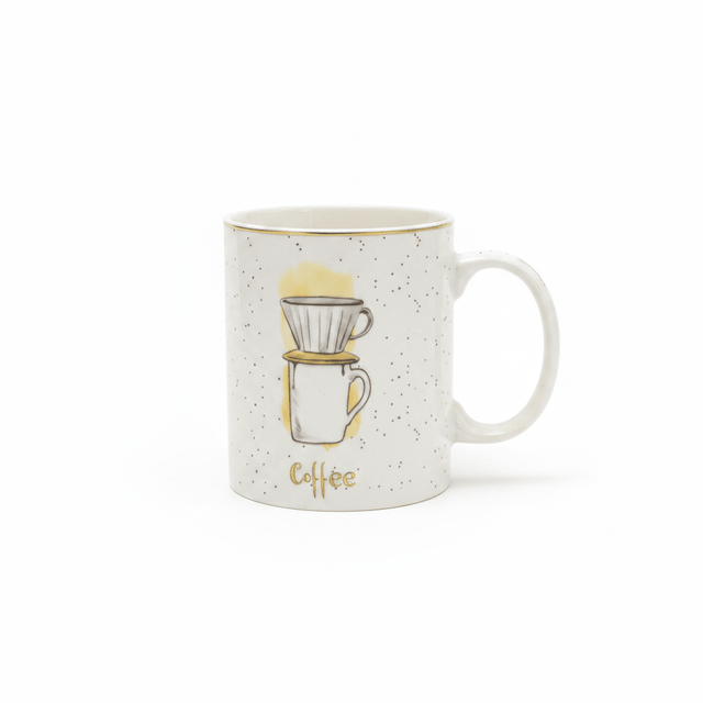 White Ceramic Coffee Mug – 350ml - Al Kabayel Discount CentreWhite Ceramic Coffee Mug – 350mlMugsAKDCAl Kabayel Discount Centre