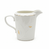 White Ceramic Creamer Jug with Gold Accent Design and Easy - Pour Handle – Stylish Milk Server (10×6 cm) - Al Kabayel Discount CentreWhite Ceramic Creamer Jug with Gold Accent Design and Easy - Pour Handle – Stylish Milk Server (10×6 cm)Jars & Food SaversAKDCAl Kabayel Discount Centre