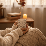 White Ceramic Daisy Flower Mug – 400ml | Black Print & Rim - Al Kabayel Discount CentreWhite Ceramic Daisy Flower Mug – 400ml | Black Print & RimMugsAKDCAl Kabayel Discount Centre