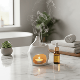White Ceramic Hand Oil Burner – Thumbs Up | 7×6 cm - Al Kabayel Discount CentreWhite Ceramic Hand Oil Burner – Thumbs Up | 7×6 cmHome Décor AccentsAKDCAl Kabayel Discount Centre