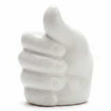 White Ceramic Hand Oil Burner – Thumbs Up | 7×6 cm - Al Kabayel Discount CentreWhite Ceramic Hand Oil Burner – Thumbs Up | 7×6 cmHome Décor AccentsAKDCAl Kabayel Discount Centre