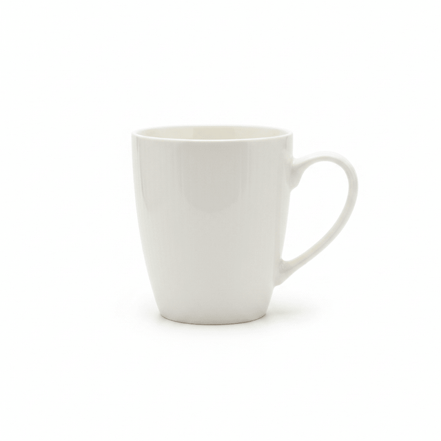 White Ceramic Mug - 300ml - Al Kabayel Discount CentreWhite Ceramic Mug - 300mlMugsAKDCAl Kabayel Discount Centre