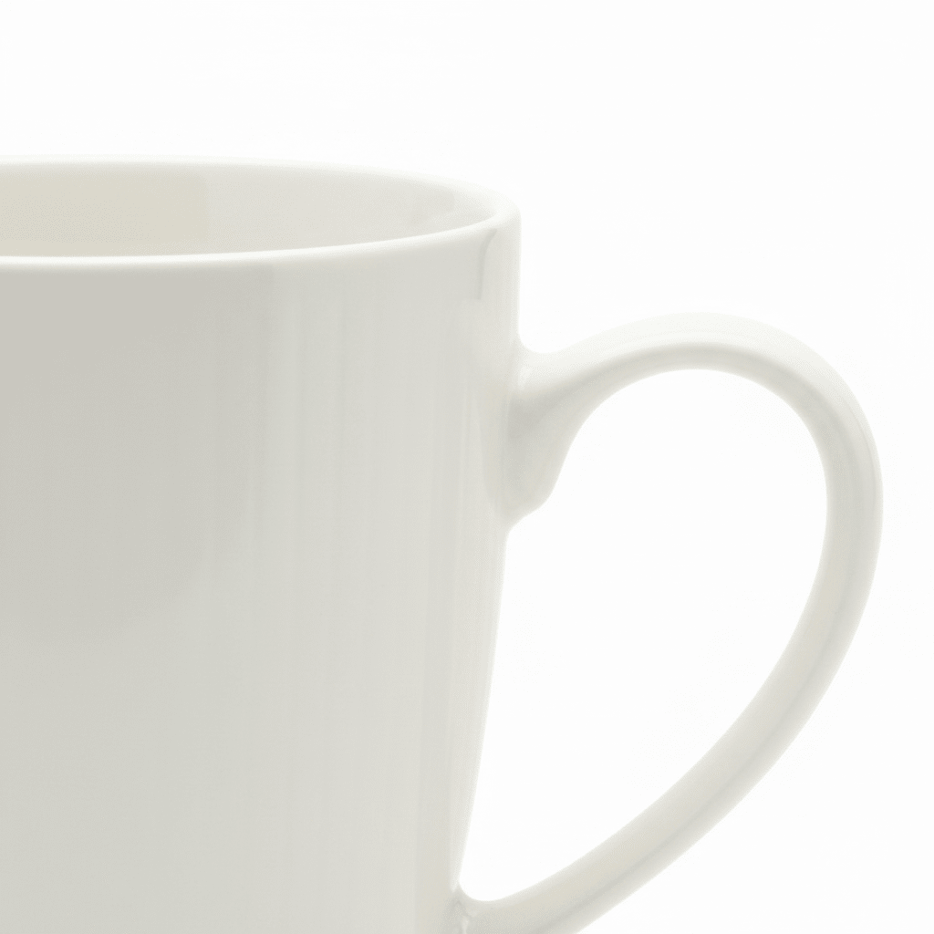 White Ceramic Mug - 300ml - Al Kabayel Discount CentreWhite Ceramic Mug - 300mlMugsAKDCAl Kabayel Discount Centre