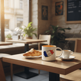White Ceramic Mug 350ml — France Flag & Mbappe Design - Al Kabayel Discount CentreWhite Ceramic Mug 350ml — France Flag & Mbappe DesignMugsAKDCAl Kabayel Discount Centre