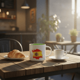 White Ceramic Mug 350ml — Spain Flag & Lamine Yamal Design - Al Kabayel Discount CentreWhite Ceramic Mug 350ml — Spain Flag & Lamine Yamal DesignMugsAKDCAl Kabayel Discount Centre