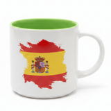White Ceramic Mug 350ml — Spain Flag & Lamine Yamal Design - Al Kabayel Discount CentreWhite Ceramic Mug 350ml — Spain Flag & Lamine Yamal DesignMugsAKDCAl Kabayel Discount Centre