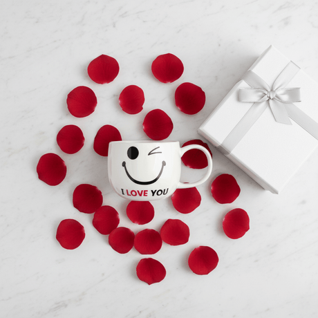 white ceramic mug I Love You Smiley Wink Ceramic Mug — 350ml | Perfect Gift Mug - Al Kabayel Discount Centrewhite ceramic mug I Love You Smiley Wink Ceramic Mug — 350ml | Perfect Gift MugMugsAKDCAl Kabayel Discount Centre
