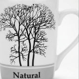 White Ceramic Mug With Black Tree Print – 400ml - Al Kabayel Discount CentreWhite Ceramic Mug With Black Tree Print – 400mlMugsAKDCAl Kabayel Discount Centre