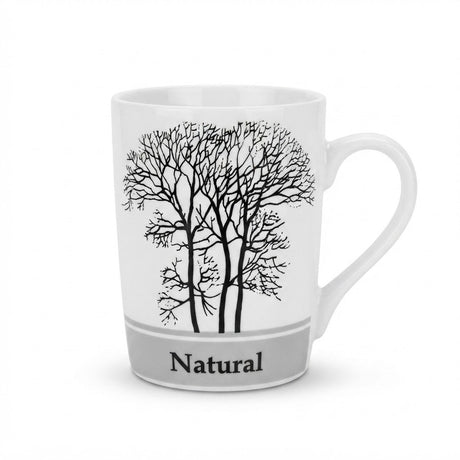 White Ceramic Mug With Black Tree Print – 400ml - Al Kabayel Discount CentreWhite Ceramic Mug With Black Tree Print – 400mlMugsAKDCAl Kabayel Discount Centre