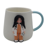 White Ceramic Mug With Creative Doctor - Themed Artwork – 200ml For Everyday Use - Al Kabayel Discount CentreWhite Ceramic Mug With Creative Doctor - Themed Artwork – 200ml For Everyday UseMugsAKDCAl Kabayel Discount Centre