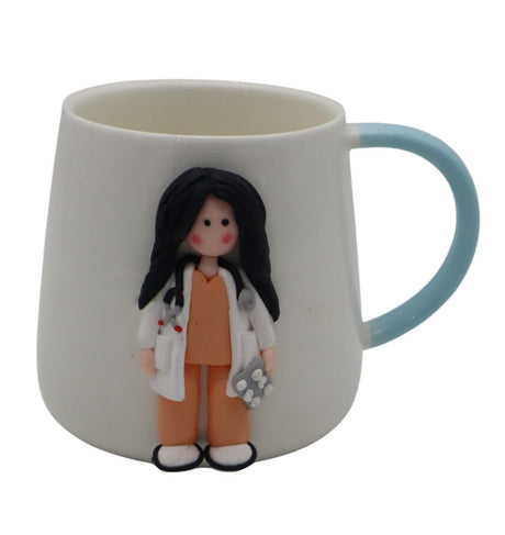 White Ceramic Mug With Creative Doctor - Themed Artwork – 200ml For Everyday Use - Al Kabayel Discount CentreWhite Ceramic Mug With Creative Doctor - Themed Artwork – 200ml For Everyday UseMugsAKDCAl Kabayel Discount Centre