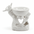 White Ceramic Oil Burner – Bird Figurine - 9×7 cm - Al Kabayel Discount CentreWhite Ceramic Oil Burner – Bird Figurine - 9×7 cmHome Décor AccentsAKDCAl Kabayel Discount Centre
