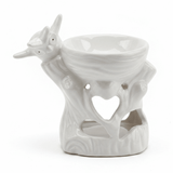 White Ceramic Oil Burner – Bird Figurine - 9×7 cm - Al Kabayel Discount CentreWhite Ceramic Oil Burner – Bird Figurine - 9×7 cmHome Décor AccentsAKDCAl Kabayel Discount Centre