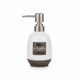 White Ceramic & Plastic Liquid Soap Dispenser – 400ml - Al Kabayel Discount CentreWhite Ceramic & Plastic Liquid Soap Dispenser – 400mlHolders & DispensersAKDCAl Kabayel Discount Centre