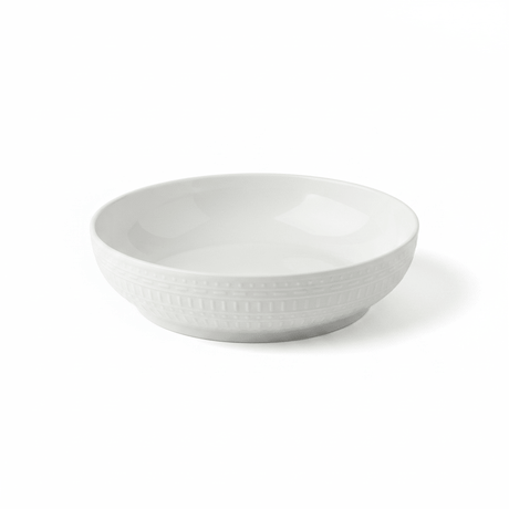 White Ceramic Serving Bowl - 22cm - Al Kabayel Discount CentreWhite Ceramic Serving Bowl - 22cmBowlsAKDCAl Kabayel Discount Centre