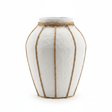 White Chalk Flower Vase with Jute Rope Detail - 30cm - Al Kabayel Discount CentreWhite Chalk Flower Vase with Jute Rope Detail - 30cmFlower VaseAKDCAl Kabayel Discount Centre