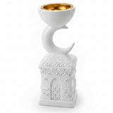 White Chalk Incense Burner 22cm | Mosque & Crescent Mabkhara | Arabian Home Décor - Al Kabayel Discount CentreWhite Chalk Incense Burner 22cm | Mosque & Crescent Mabkhara | Arabian Home DécorIncense BurnerAKDCAl Kabayel Discount Centre