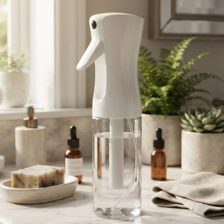 White & Clear Plastic Mist Spray Bottle - 200ml / 300ml / 500ml - Al Kabayel Discount CentreWhite & Clear Plastic Mist Spray Bottle - 200ml / 300ml / 500mlGardening ToolsAKDCAl Kabayel Discount Centre