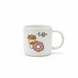 White Coffee & Donut Ceramic Mug - 300ml - Al Kabayel Discount CentreWhite Coffee & Donut Ceramic Mug - 300mlMugsAKDCAl Kabayel Discount Centre