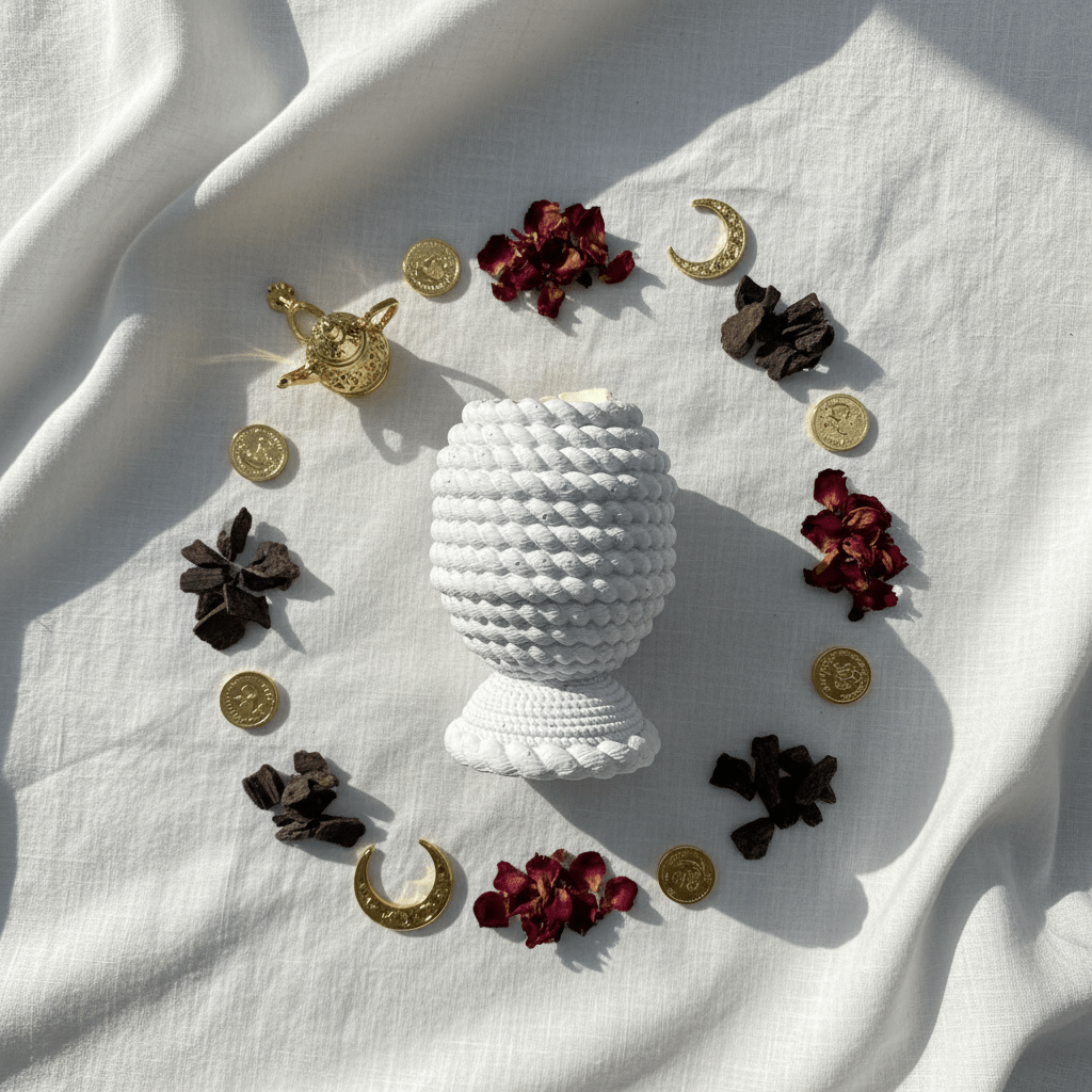 White Elegant Chalk Incense Burner | Handcrafted Bobble Texture | 12cm | Gold Rim - Al Kabayel Discount CentreWhite Elegant Chalk Incense Burner | Handcrafted Bobble Texture | 12cm | Gold RimIncense BurnerAKDCAl Kabayel Discount Centre