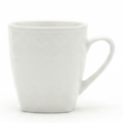 White Embossed Porcelain Mug 250ml | Diamond Quilted Texture | Premium Ceramic - Al Kabayel Discount CentreWhite Embossed Porcelain Mug 250ml | Diamond Quilted Texture | Premium CeramicMugsAKDCAl Kabayel Discount Centre