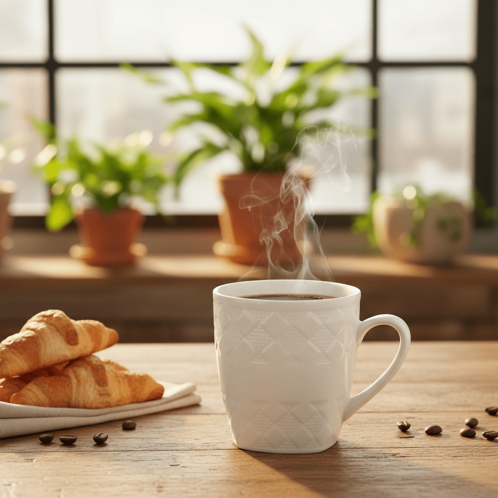 White Embossed Porcelain Mug 250ml | Diamond Quilted Texture | Premium Ceramic - Al Kabayel Discount CentreWhite Embossed Porcelain Mug 250ml | Diamond Quilted Texture | Premium CeramicMugsAKDCAl Kabayel Discount Centre