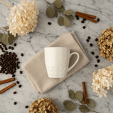 White Embossed Porcelain Mug 250ml | Diamond Quilted Texture | Premium Ceramic - Al Kabayel Discount CentreWhite Embossed Porcelain Mug 250ml | Diamond Quilted Texture | Premium CeramicMugsAKDCAl Kabayel Discount Centre