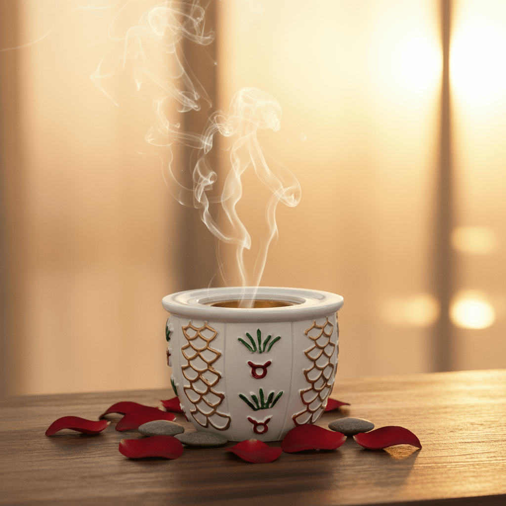 White & Gold Ceramic Incense Burner | Pineapple Motif | 9×12 cm - Al Kabayel Discount CentreWhite & Gold Ceramic Incense Burner | Pineapple Motif | 9×12 cmIncense burnerAKDCAl Kabayel Discount Centre