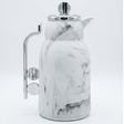 White & Grey Marble Elegance Vacuum Flask 1 Litre - Al Kabayel Discount CentreWhite & Grey Marble Elegance Vacuum Flask 1 LitreThermosAKDCAl Kabayel Discount Centre