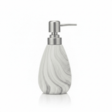 White & Grey Marble Swirl Ceramic & Plastic Liquid Soap Dispenser – 400ml - Al Kabayel Discount CentreWhite & Grey Marble Swirl Ceramic & Plastic Liquid Soap Dispenser – 400mlHolders & DispensersAKDCAl Kabayel Discount Centre