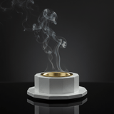 White Octagonal Wooden Incense Burner | 6×10cm - Al Kabayel Discount CentreWhite Octagonal Wooden Incense Burner | 6×10cmIncense BurnerAKDCAl Kabayel Discount Centre