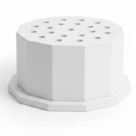White Octagonal Wooden Incense Burner | 6×10cm - Al Kabayel Discount CentreWhite Octagonal Wooden Incense Burner | 6×10cmIncense BurnerAKDCAl Kabayel Discount Centre