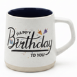 White Orchid Ceramic Mug | Happy Birthday Print | Navy Blue Interior | 400ml - Al Kabayel Discount CentreWhite Orchid Ceramic Mug | Happy Birthday Print | Navy Blue Interior | 400mlMugsORCHIDAl Kabayel Discount Centre