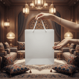 White Paper Gift Bag with Rope Handles | Elegant Luxury Packaging for Gifting | 32×25cm | - Al Kabayel Discount CentreWhite Paper Gift Bag with Rope Handles | Elegant Luxury Packaging for Gifting | 32×25cm |Packing & Wrapping SuppliesAKDCAl Kabayel Discount Centre