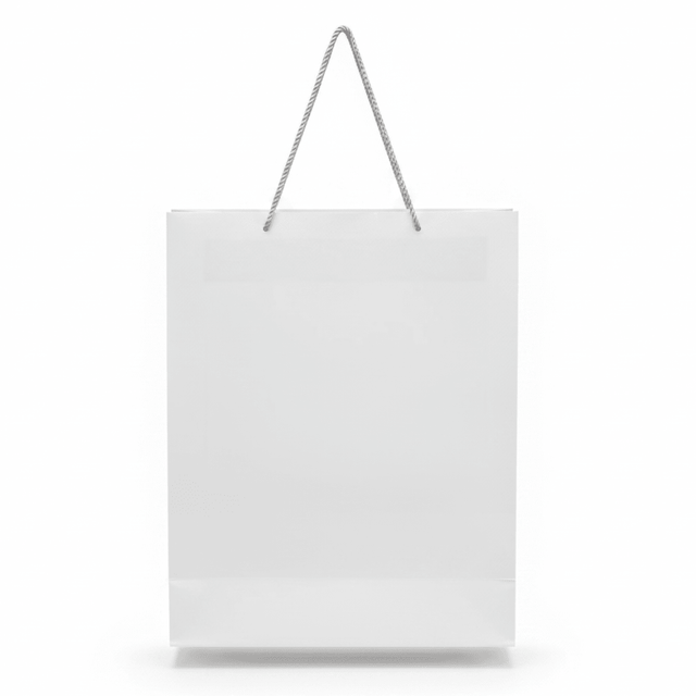 White Paper Gift Bag with Silver Rope Handles – 70×50cm | Premium Luxury Packaging for Weddings, Birthdays & Special Occasions - Al Kabayel Discount CentreWhite Paper Gift Bag with Silver Rope Handles – 70×50cm | Premium Luxury Packaging for Weddings, Birthdays & Special OccasionsPacking & Wrapping SuppliesAKDCAl Kabayel Discount Centre